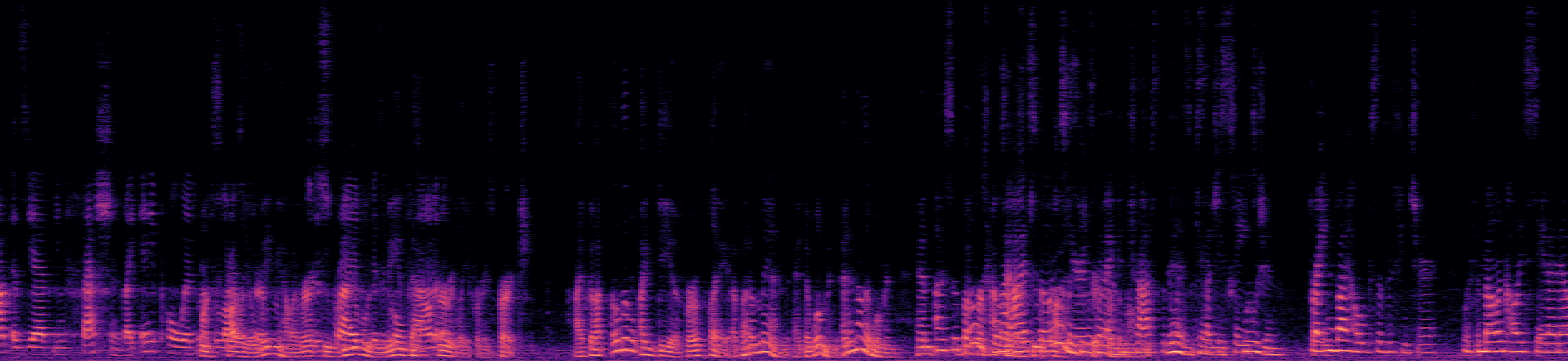 Spectrogram of Mixed Audio